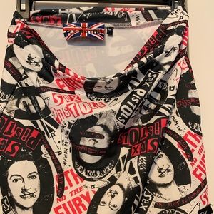 Punk rock mini skirt